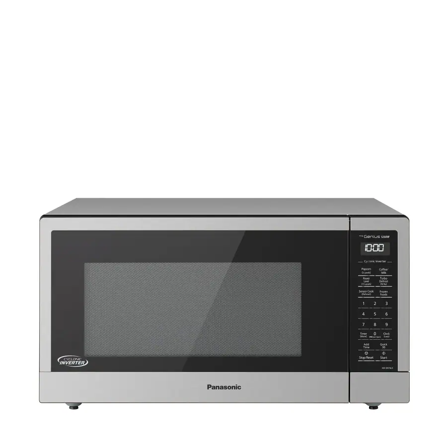 1.6 cu.ft. Countertop Cyclonic Wave Inverter Microwave Oven, 1250W -NN-SN76LS