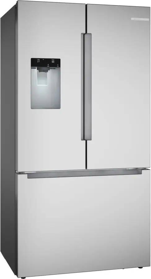 100 Series French Door Bottom Mount Refrigerator 36'' Brushed steel B36CD10ENS