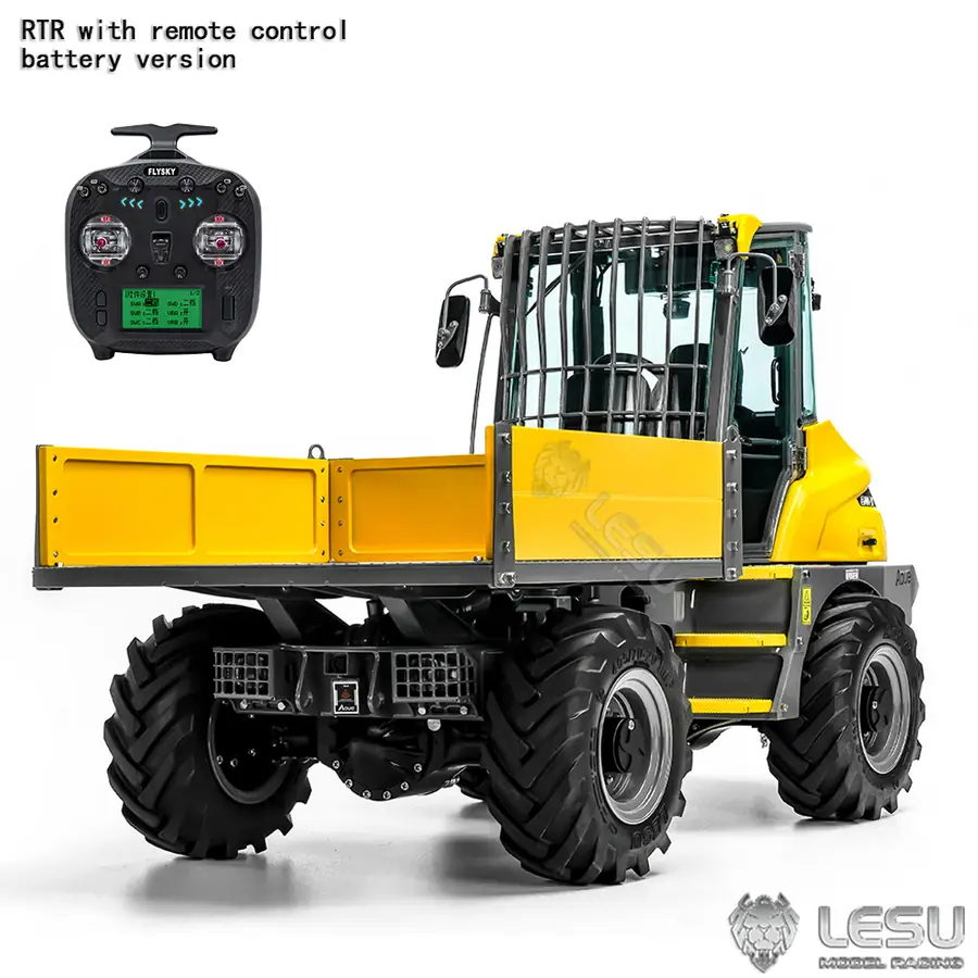 1/14 6MDX-B 4X4 Articulated Square Body Dumper LESU
