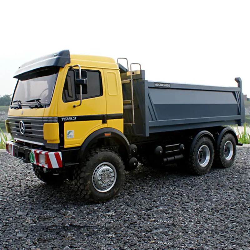 1/14 Benz 6X6 hydraulic dump truck model LS-20130005 RCLESU