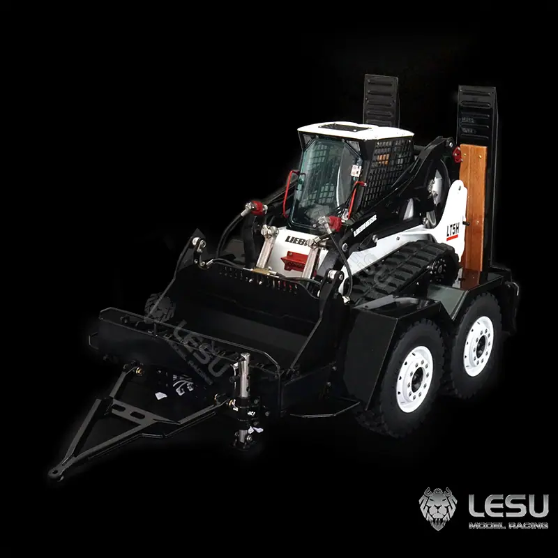 1/14 Bobcat small skid steer loader LS-A0036 full trailer trailer LESU