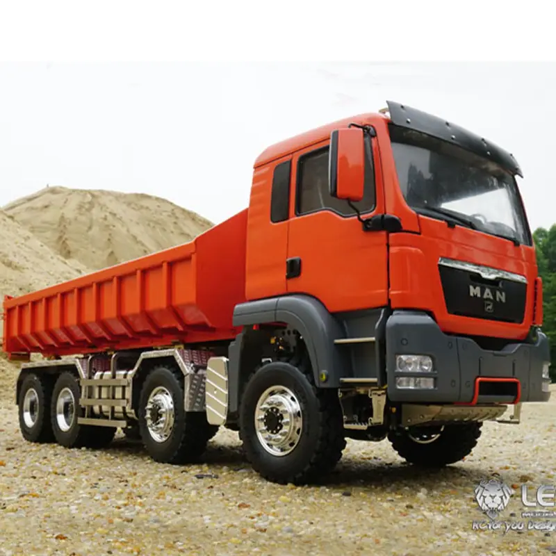 1/14 hydraulic roll-on MAN (TGS) 8X8 dump truck LS-20160901 model