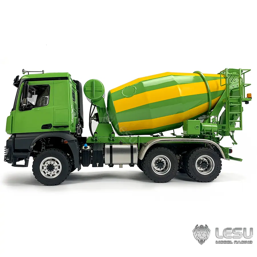 1/14 metal toy 6*6 mixer truck engineering 3348 snail truck Tamiya LESU ​