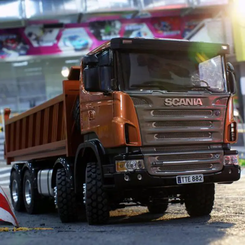 1/14 Scania 8X8 hydraulic dump truck LS-20130002 RCLESU