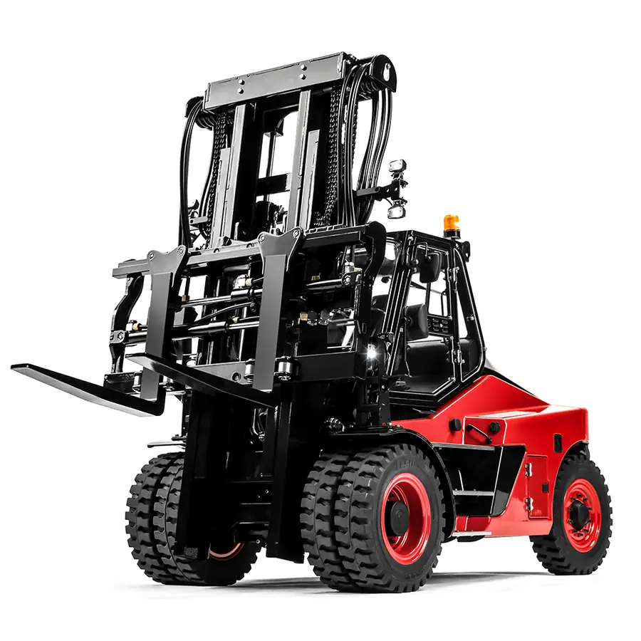 1/14 Simulation heavy lift truck model toy metal shell CNC production of six-way