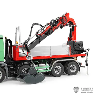 1/14 Truck RC Model Metal Hydraulic Roll-off Crane Full Dump Truck LS-A0062 Clam