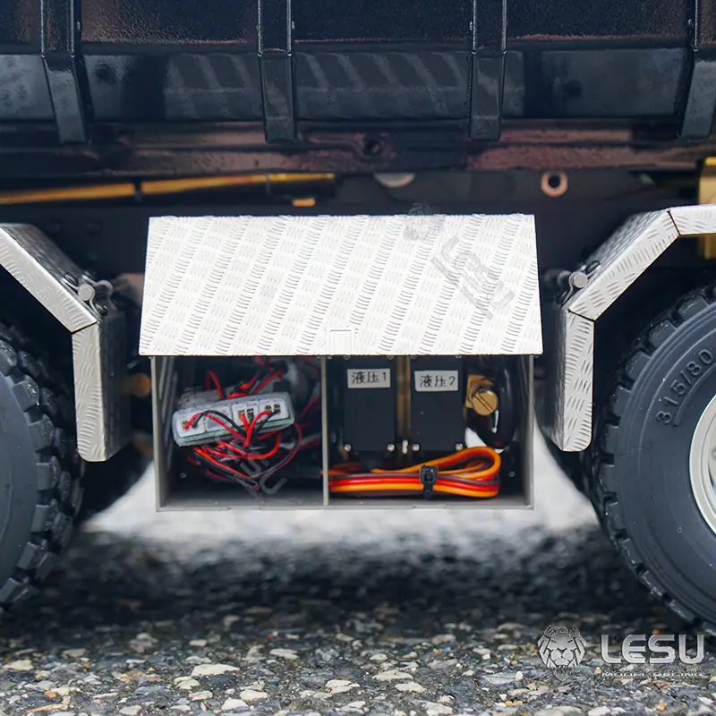 1/14 truck toy hydraulic roll-off full unloading VM mud head full unloading truc