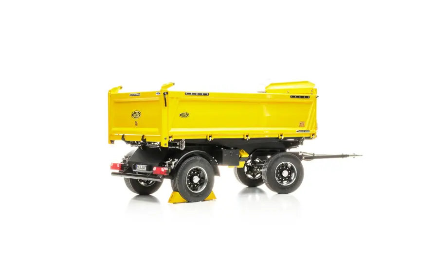 2-axle drawbar tipping trailer