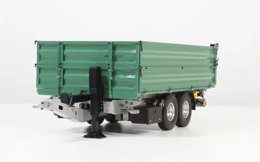 2-axle tandem tipper trailer 14t