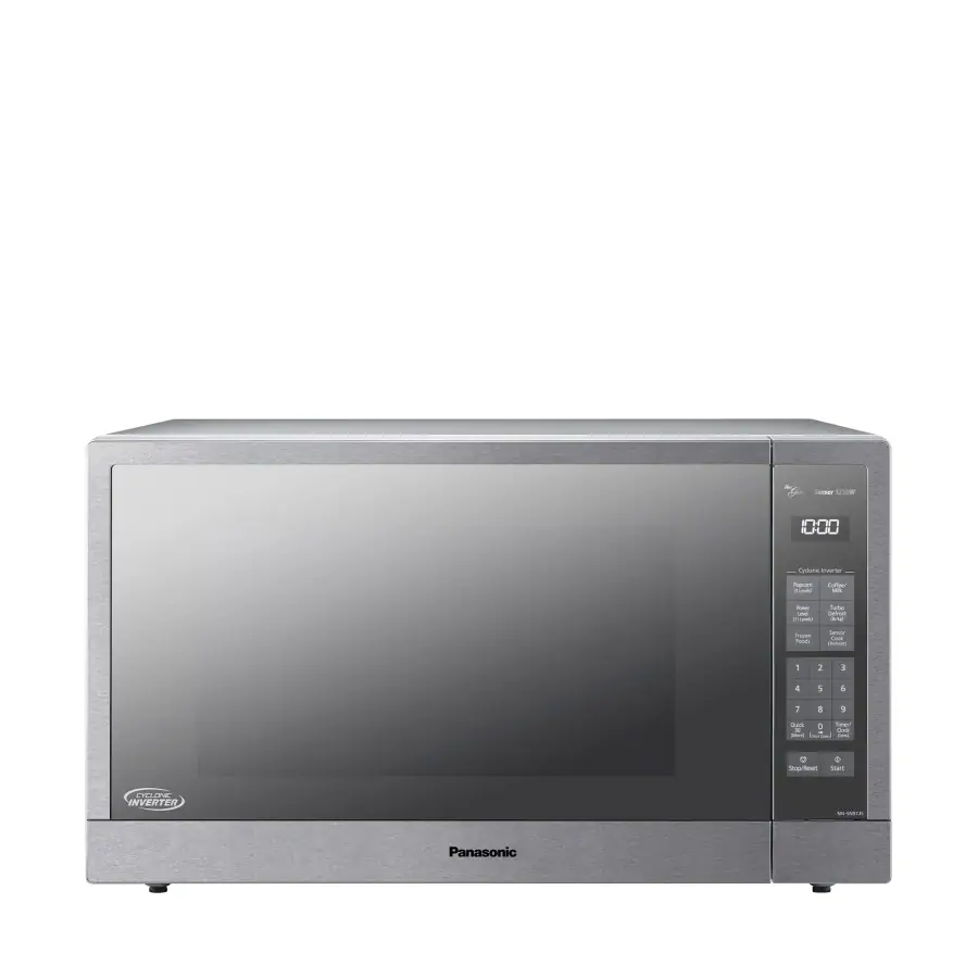 2.2 cu.ft. Countertop Cyclonic Wave Inverter Microwave Oven, 1250W - NN-SN97JS
