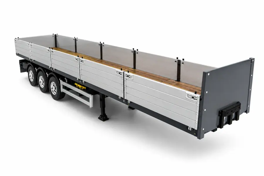 3-Axle Platform/Building Material Semitrailer with Function