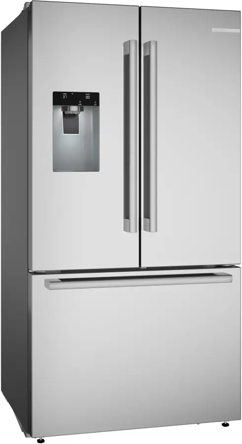 500 Series French Door Bottom Mount Refrigerator 36'' Brushed steel B36FD52SNS