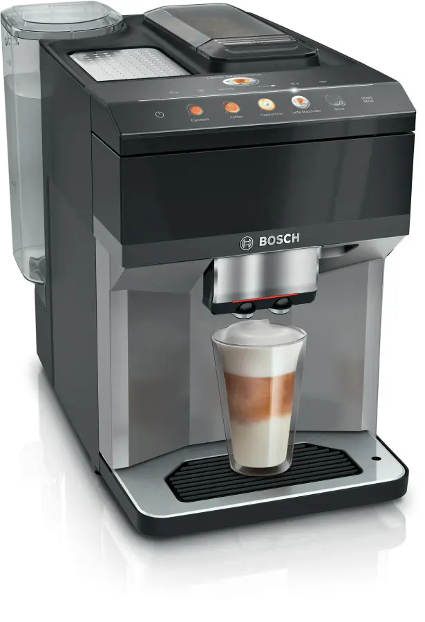 500 Series Fully Automatic Espresso Machine 500 Series VeroCafe Dark Silver, Removable Water Tank TPU40508