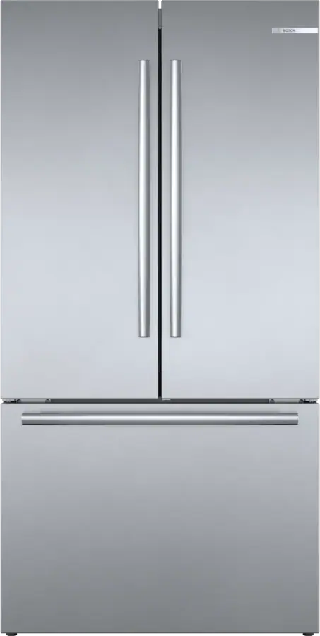 800 Series French Door Bottom Mount Refrigerator 36'' Brushed steel B36CT80SNS