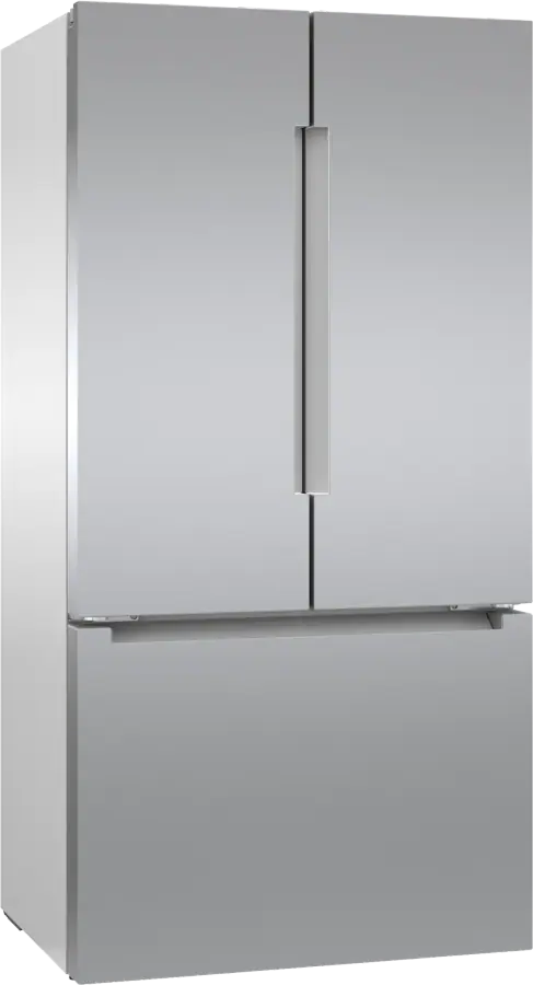800 Series French Door Bottom Mount Refrigerator 36'' Brushed steel B36CT81ENS