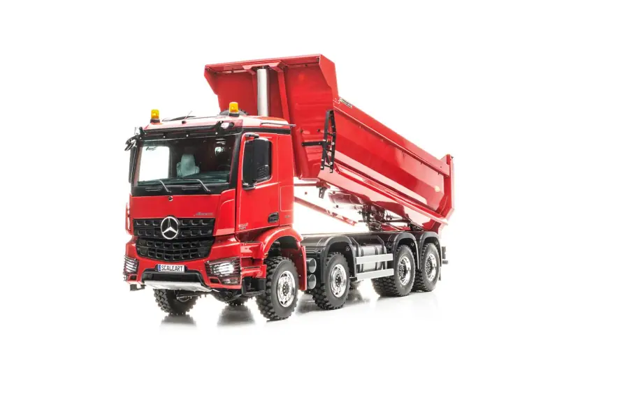 Arocs 4-Axle Half-Pipe Tipper