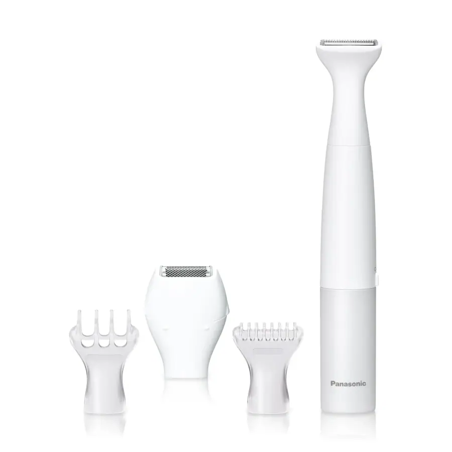 Bikini Trimmer, Extra-Wide Head, Updated Foils with 4 Attachments