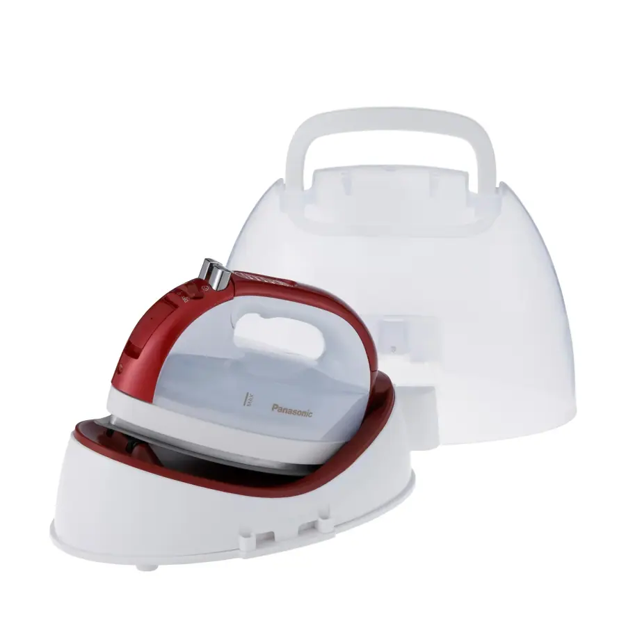 Cordless Steam/Dry Iron, 1700W Wide Ceramic Plate