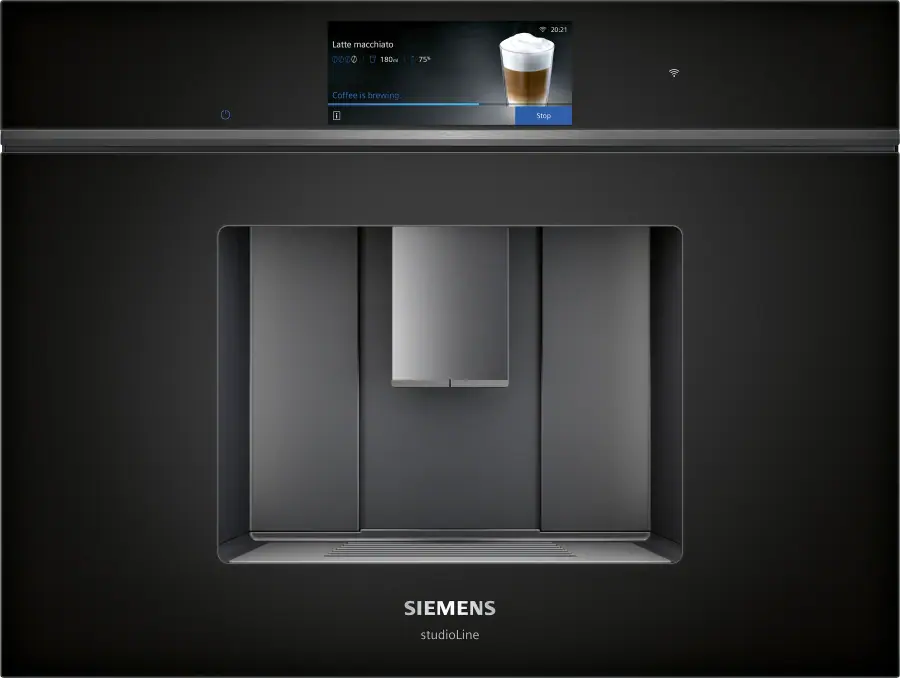 CT918L1D0 iQ700 Built-in fully automatic coffee machine Black