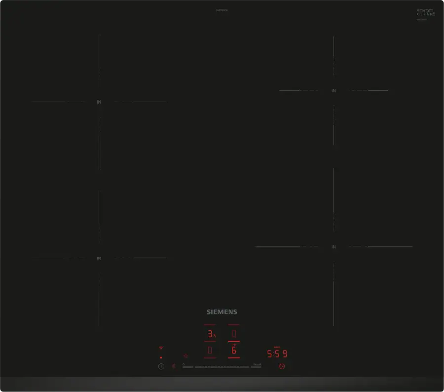 EH631HEB1E iQ100 Induction hob 60 cm surface mount without frame