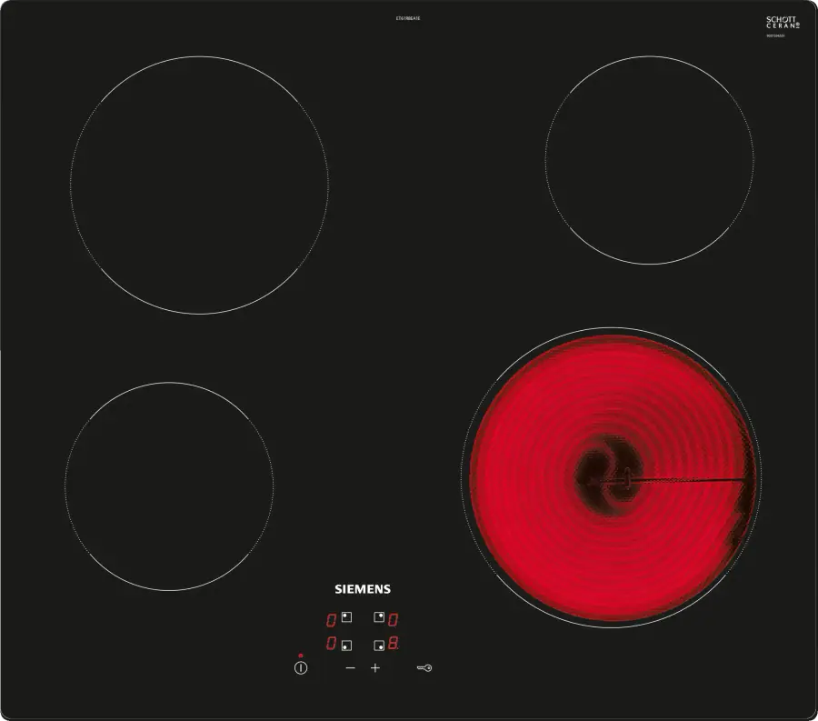 ET61RBEA1E iQ100 Electric hob 60 cm surface mount without frame