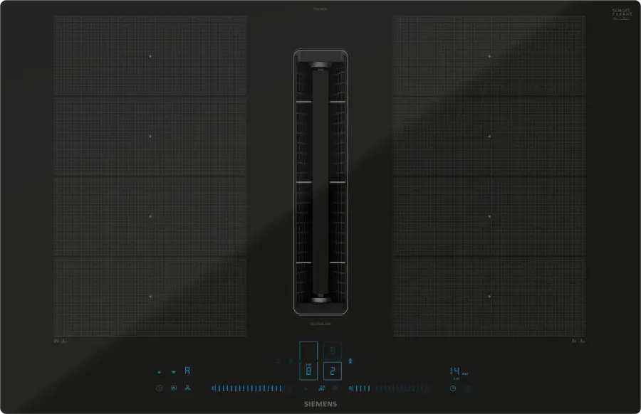 EX800NX68E iQ700 Induction hob with integrated ventilation system 80 cm flush mount