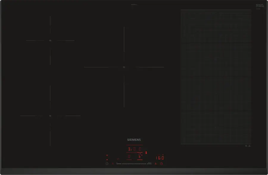 EX851HVC1E iQ700 Induction hob 80 cm surface mount without frame