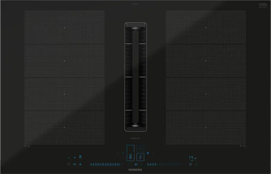 EX870NX68E iQ700 Induction hob with integrated ventilation system 80 cm surface mount with frame