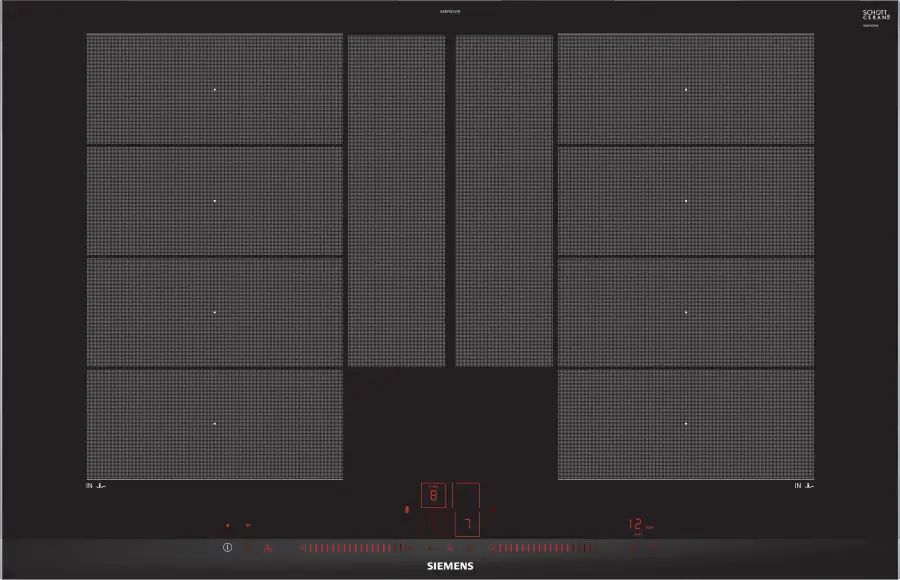 EX875LYV1E iQ700 Induction hob 80 cm surface mount with frame