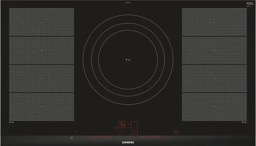 EX975LVV1E iQ700 Induction hob 90 cm surface mount with frame