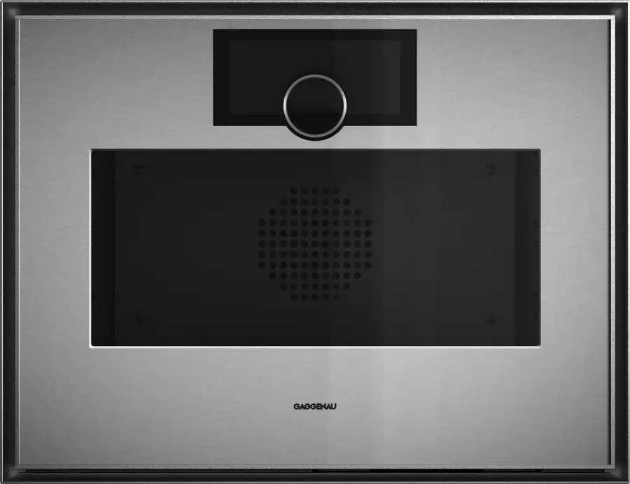 Gaggenau Expressive series combi-steam oven 24'' door hinge: leftGS471720