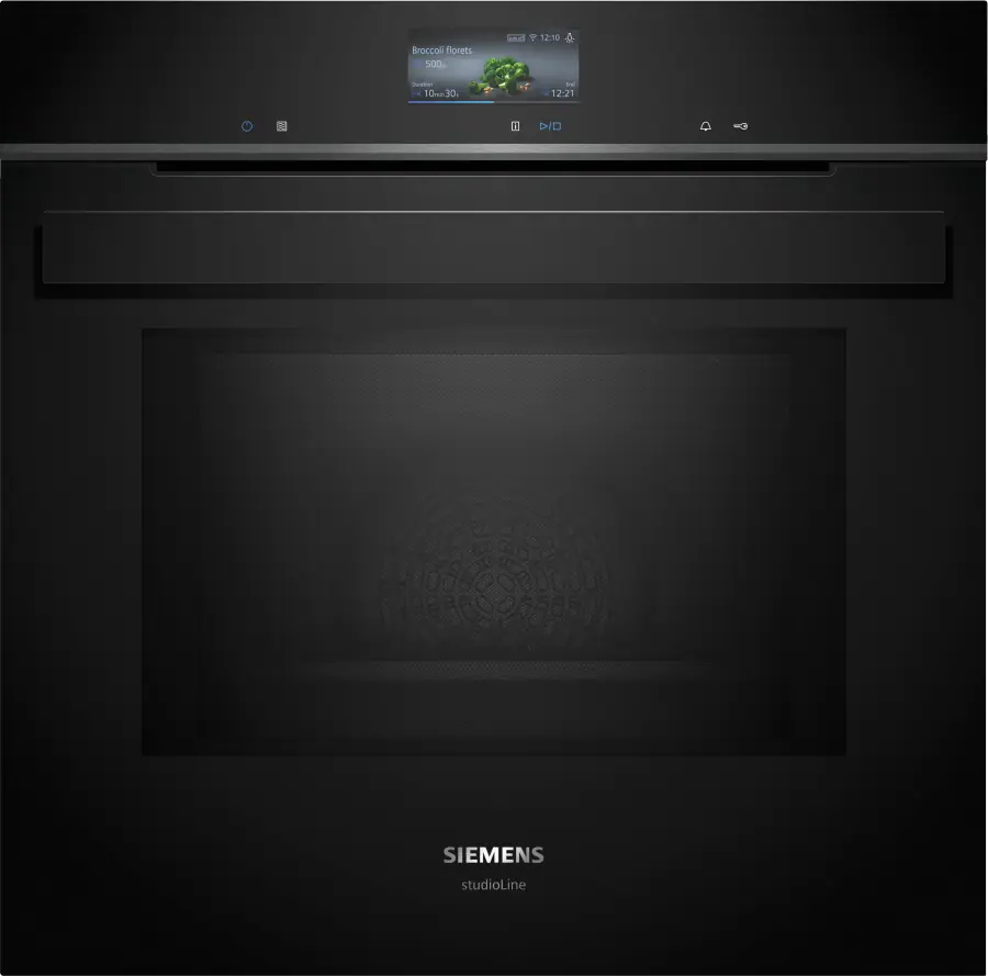 HM976GMB1B iQ700 Built-in oven with microwave function 60 x 60 cm Black