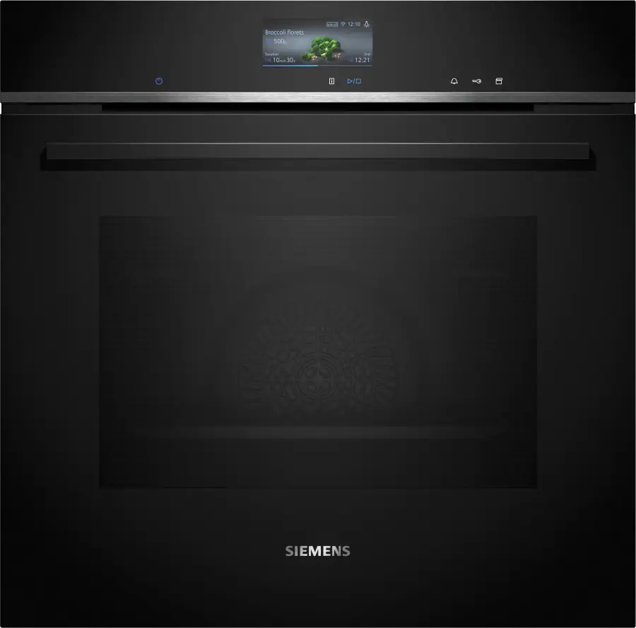 HR776G1B1B iQ700 Built-in oven with added steam function 60 x 60 cm Black