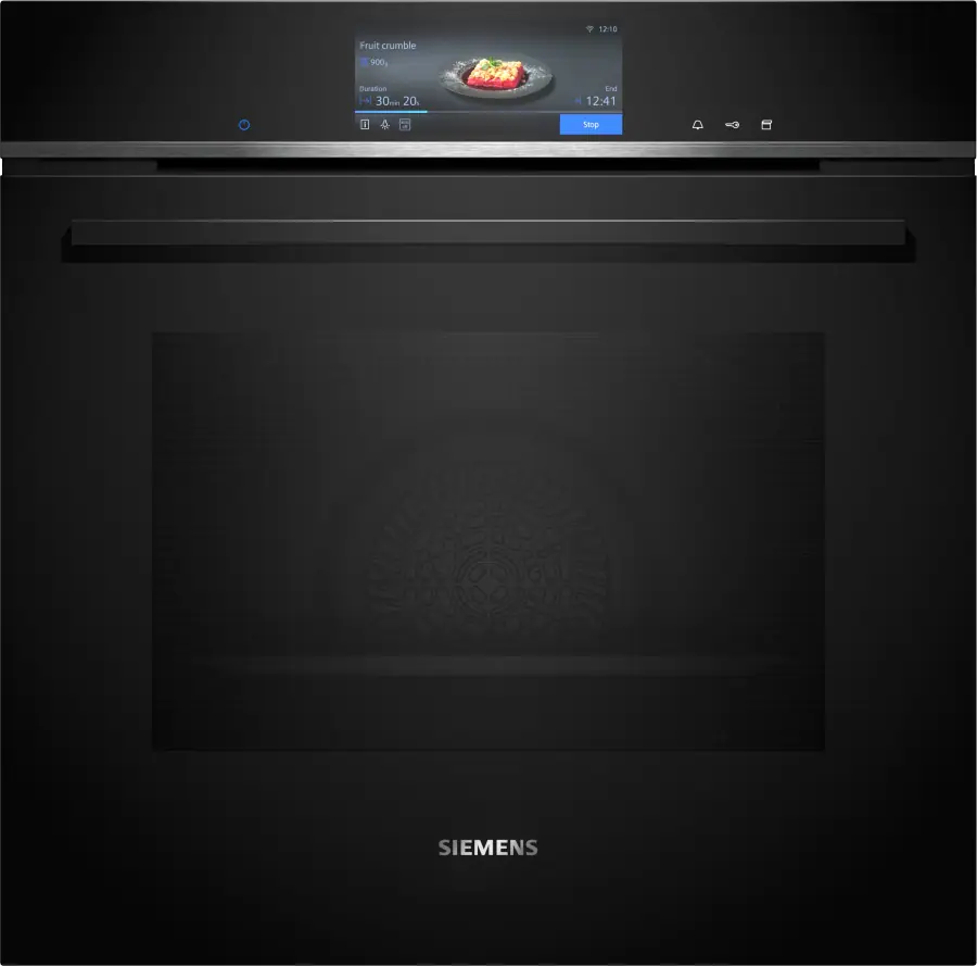 HS738G3B2 iQ700 Built-in oven with steam function 60 x 60 cm Black