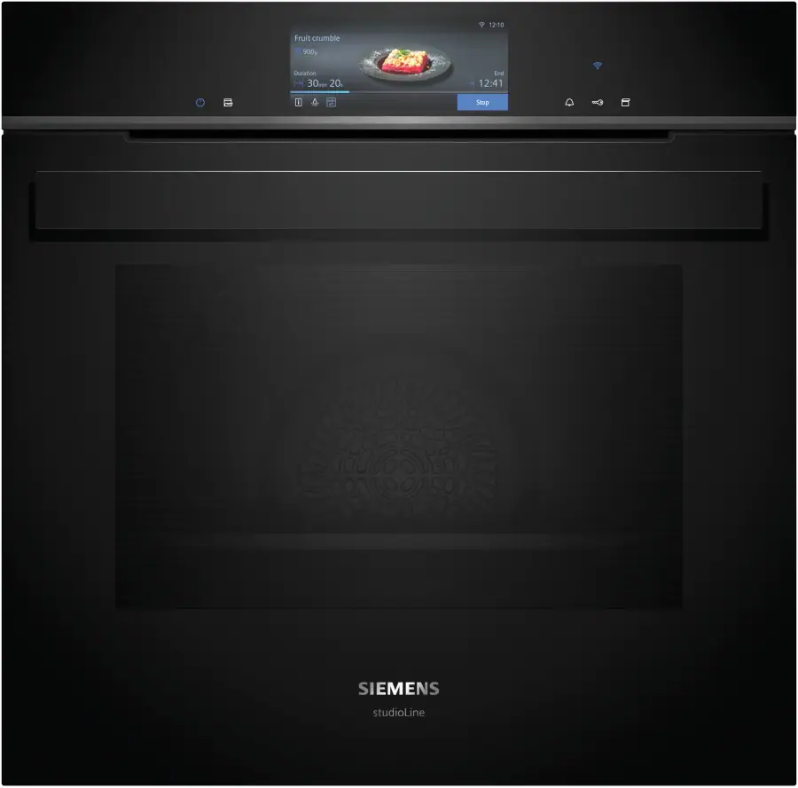 HS958KDB1 iQ700 Built-in oven with steam function 60 x 60 cm Black
