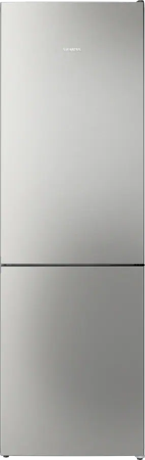 KG36NVICG iQ300 Free-standing fridge-freezer with freezer at bottom 186 x 60 cm Brushed steel