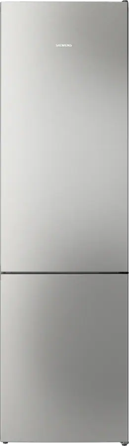 KG39NVIBG iQ300 Free-standing fridge-freezer with freezer at bottom 203 x 60 cm Brushed steel