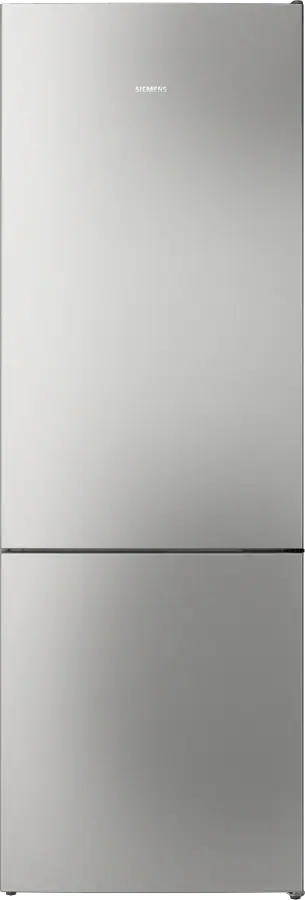 KG49NVIBG iQ300 Free-standing fridge-freezer with freezer at bottom 203 x 70 cm Brushed steel