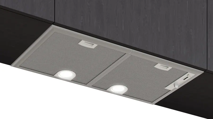 LB75566GB iQ300 Canopy cooker hood 75 cm Silver metallic