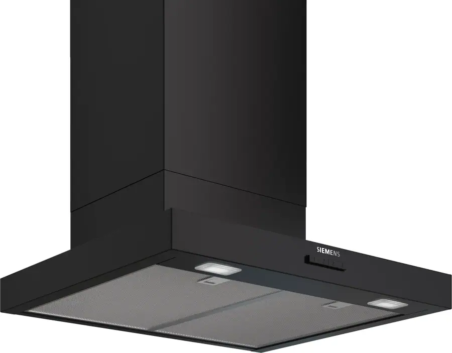 LC65BCC60B iQ300 Wall-mounted cooker hood 60 cm Matt black