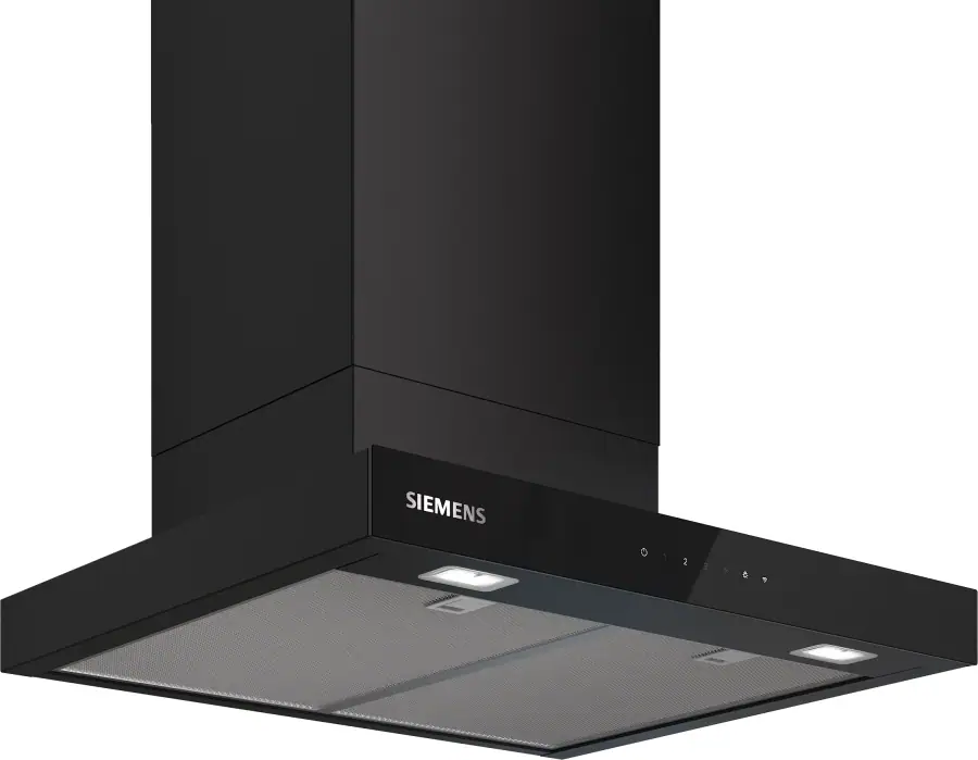 LC67BDN60B iQ500 Wall-mounted cooker hood 60 cm Matt black