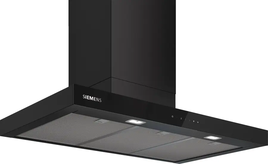 LC97BDN60B iQ500 Wall-mounted cooker hood 90 cm Matt black