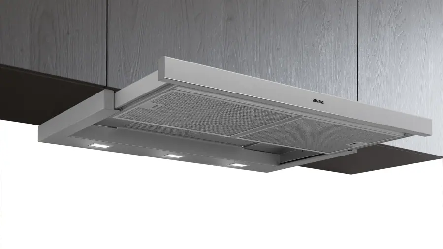 LI94MA531B iQ300 Telescopic cooker hood 90 cm Silver metallic