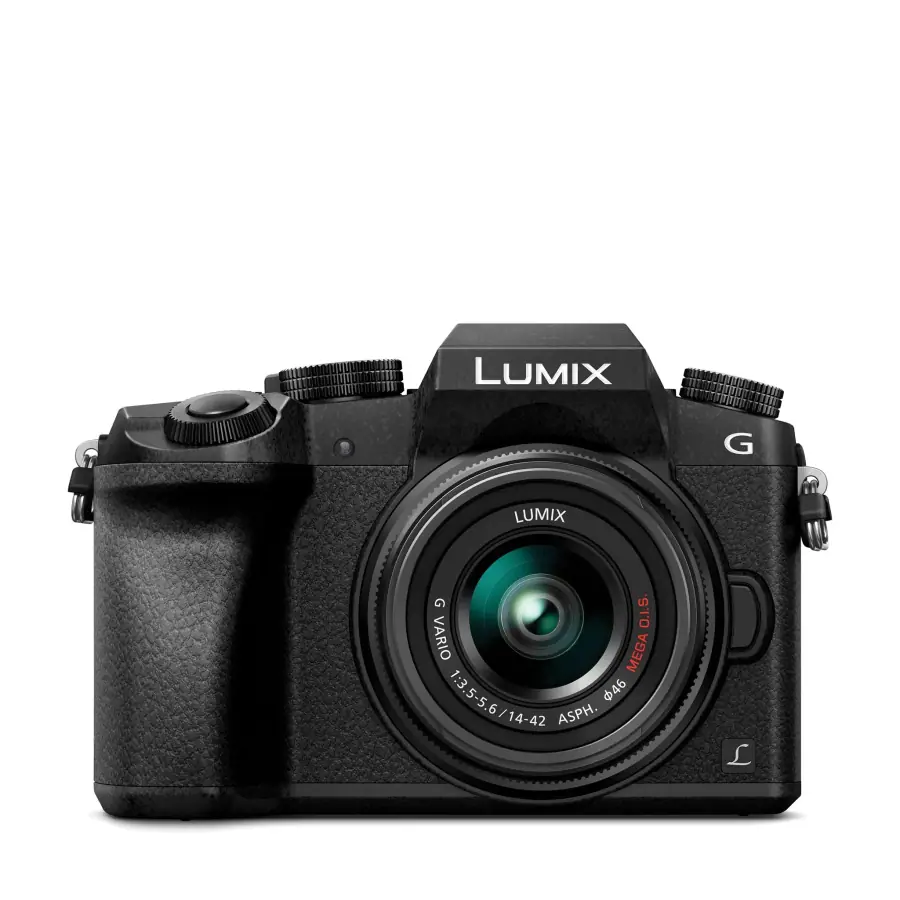 LUMIX G7 Mirrorless Camera + 14-42mm F3.5-5.6 II Zoom Lens
