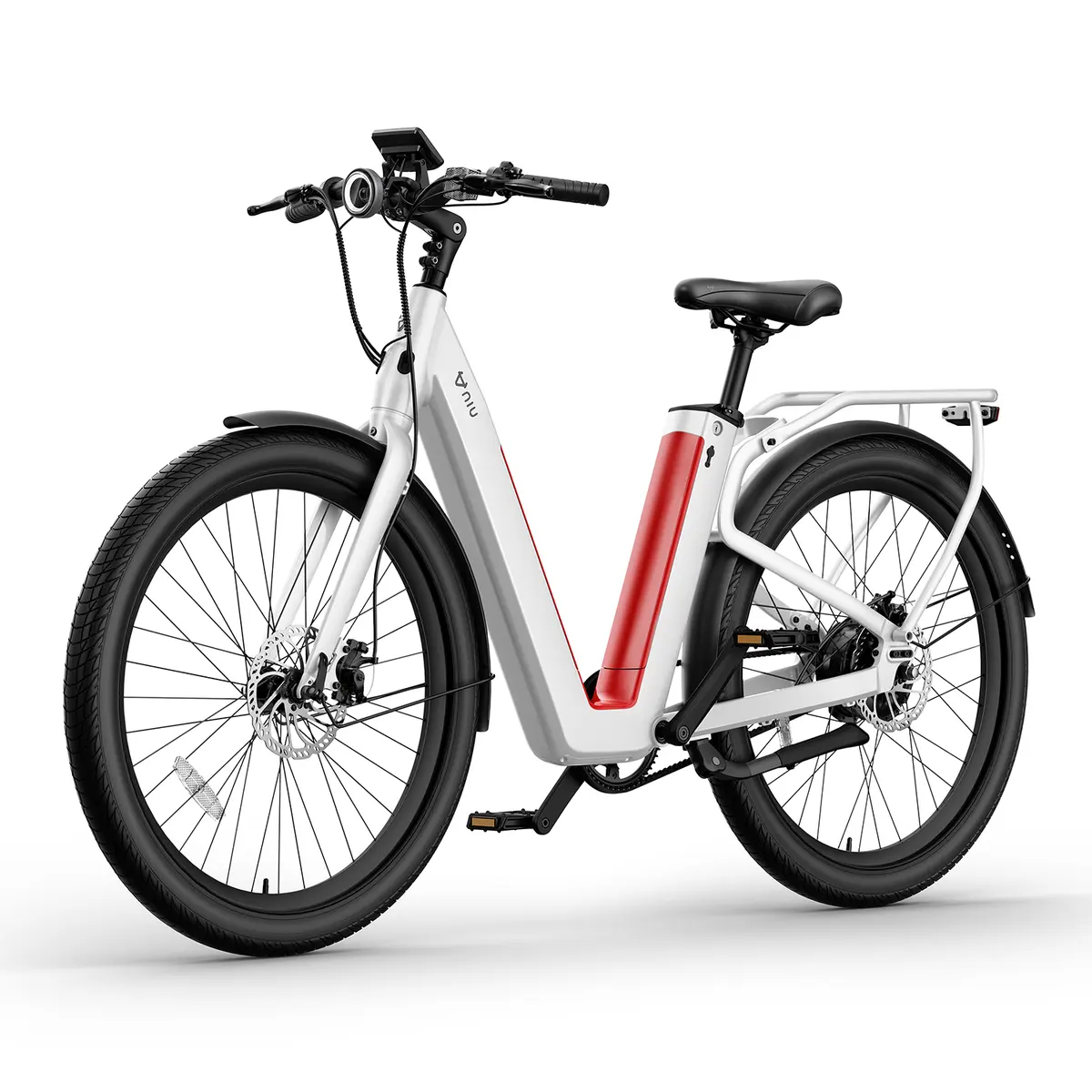 NIU BQi-C3 Pro Ebike White Speed 20mph | Range 90 miles - image 1