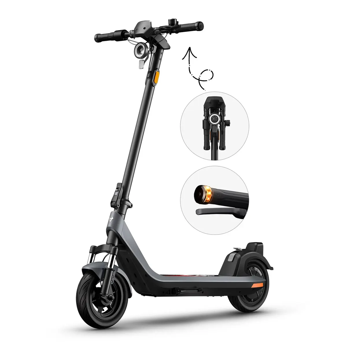 NIU KQi 200F Foldable Handlebar Electric Scooter 20mph | Range 33.6 miles - image 1