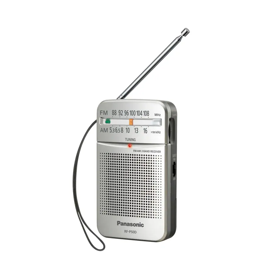 Pocket FM/AM Radio with Digital Tuner - RF-P50D