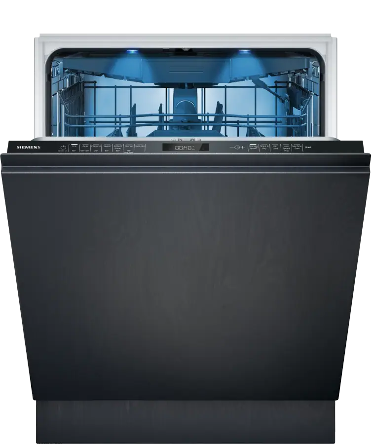 SN95ZX62CG iQ500 Fully-integrated dishwasher 60 cm varioHinge