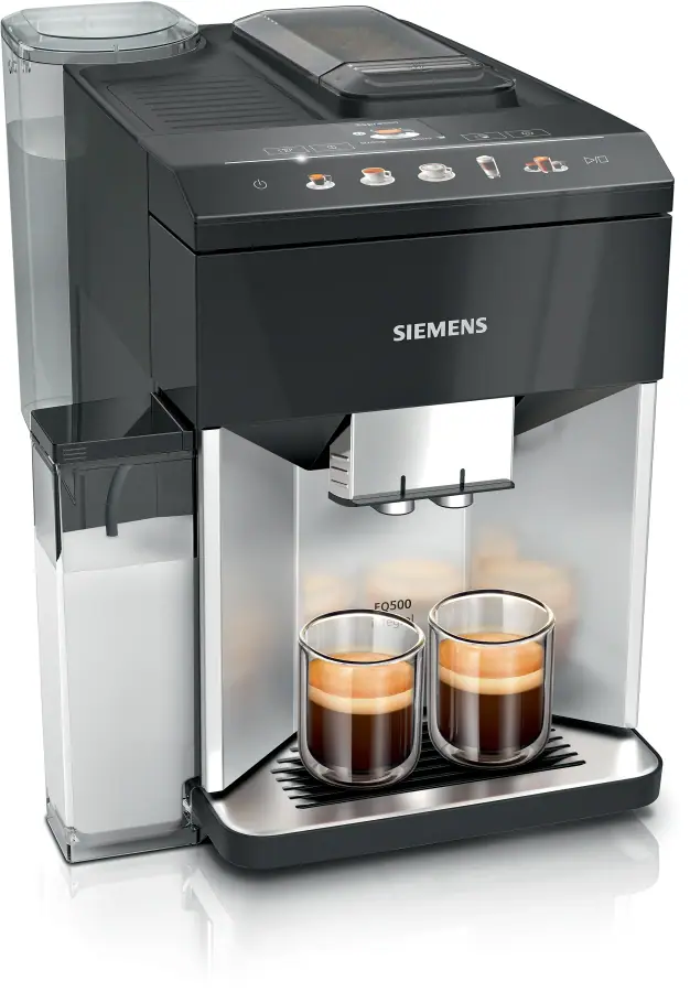 TQ513GB1 Bean to cup coffee machine EQ500 integral Daylight silver, Piano black