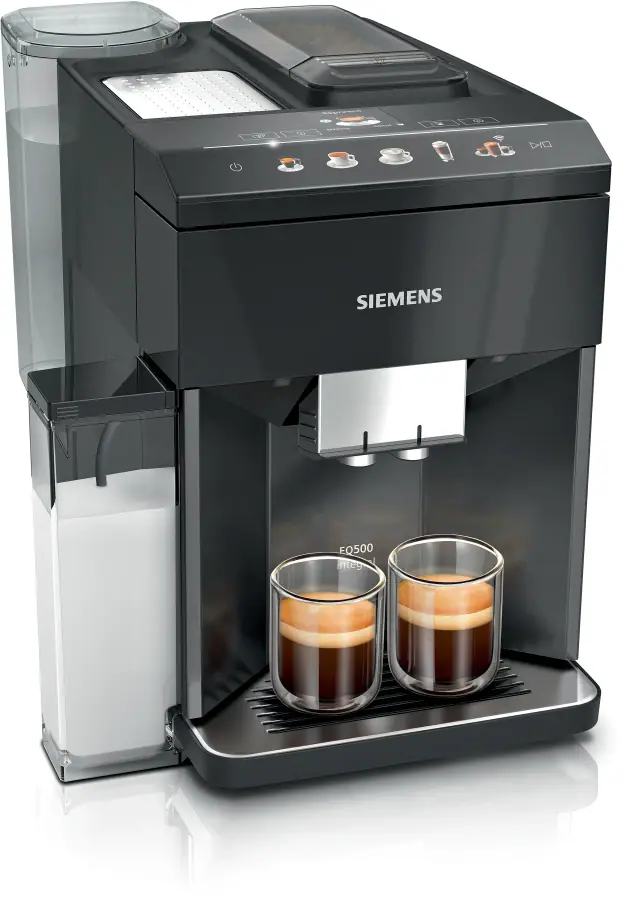 TQ518GB3 Bean to cup coffee machine EQ500 integral connect Dark inox